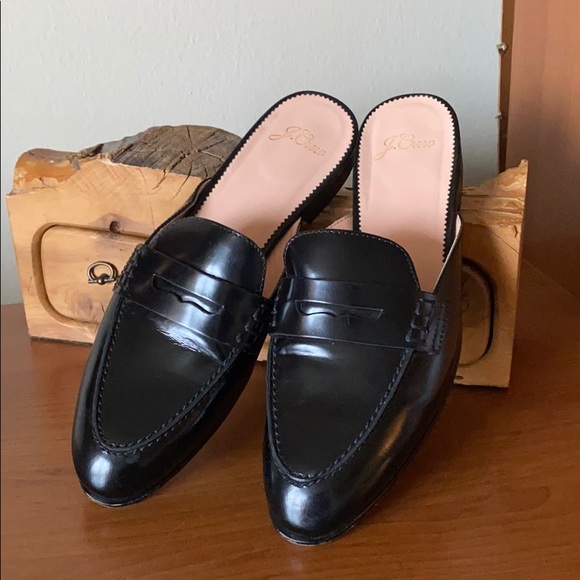 J. Crew Shoes - JCrew Academy Penny-Loafer Mules